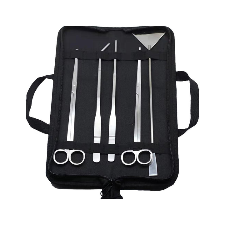 Aquarium Aquascaping Stainless Steel Five Piece Plant Tool Kit - Castle Dawn AquaticsAquarium Aquascaping Accessories Tools