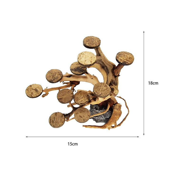 Aquarium Bonsai Tree ''Alone'' Driftwood - Small - Castle Dawn Aquatics