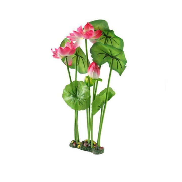 Artificial Aquarium Extra Large Plastic Silk Lilly Plant - Castle Dawn AquaticsArtificial Aquarium Plastic Fish Tank Plants