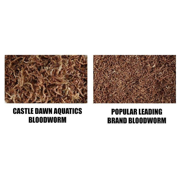 Castle Dawn Aquatics GLYCER Premium Freeze Dried Bloodworm - Castle Dawn AquaticsFish Food