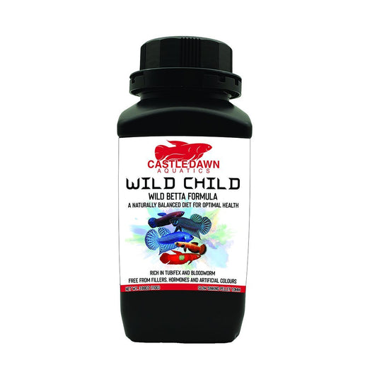 Castle Dawn Aquatics WILD CHILD Betta Formula Slow Sinking Granules - Castle Dawn AquaticsFish Food