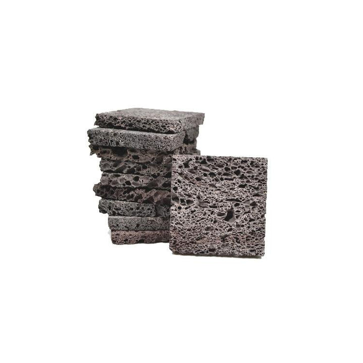 DIY Aquatic Plant Moss Volcanic Rock Planter Tiles (10 Pack) - Castle Dawn AquaticsAquarium Aquascaping Materials