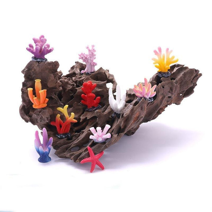 Eco-friendly Artificial Coral Reef Decoration 11 Piece Complete Set - Castle Dawn AquaticsAquarium Decor