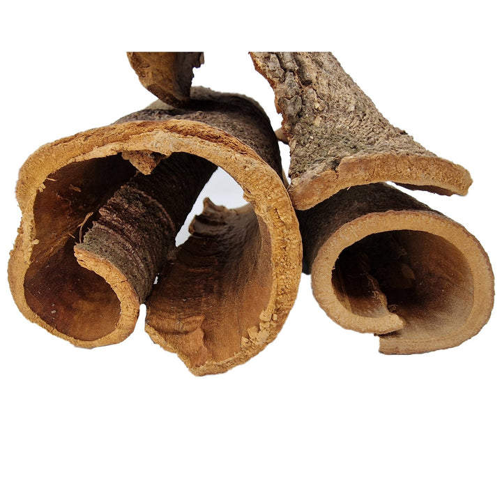 Extra Large Raw Cinnamon Bark Curl Caves - Castle Dawn Aquatics