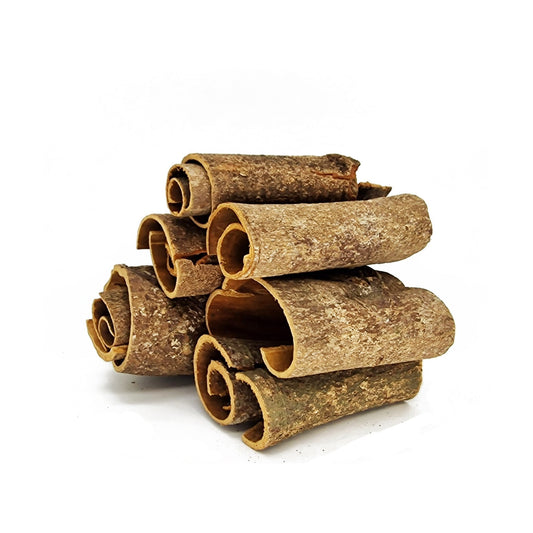 Large Raw Cinnamon Bark Curl Caves - Castle Dawn Aquatics