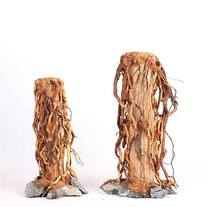 Natural Handcrafted Root Stump Tree Trunks - Castle Dawn AquaticsHardscape Materials