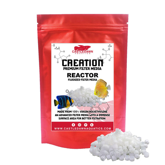 REACTOR MBBR Premium Grade fluidized Media 1kg per pack - Castle Dawn Aquatics