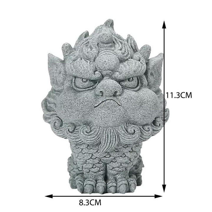 Stone Grumpy Lucky Kirin - Castle Dawn Aquatics